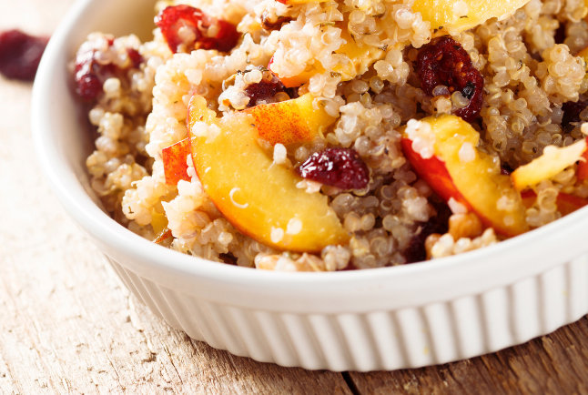 Illustration de Salade de Quinoa & Pêches