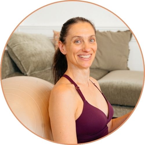 Portrait de Jeanne professeure de pilates maternité