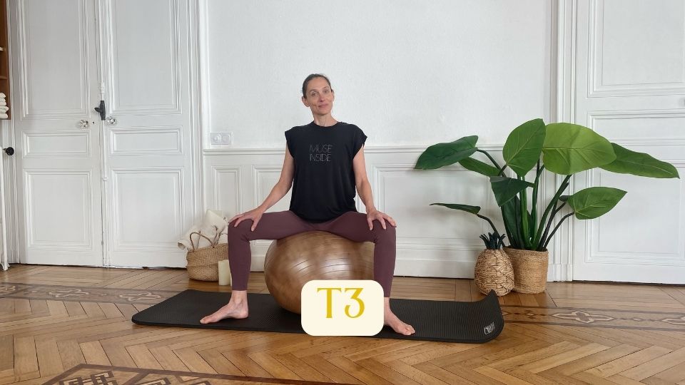 Vignette vidéo Pilates avec ballon - T3